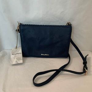 NWT Tommy Bahama Navy Blue Crossbody